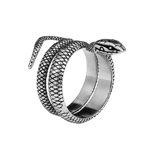 Wrapped Snake Ring