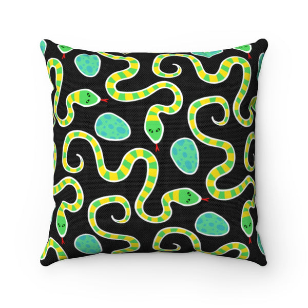 Cute and Cozy Serpent & Eggs Pillow
